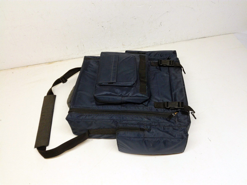 bolsa medico emergencia loneta azul marino 45x37-50x15-23 1u